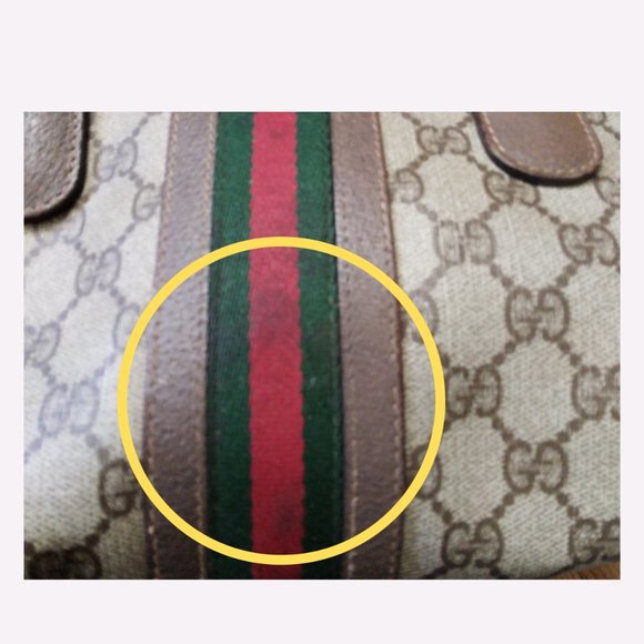 Gucci Ophidia GG handbag, wallet, cosmetic bag, & key case SOLD AS A SET - Picture 10 of 11